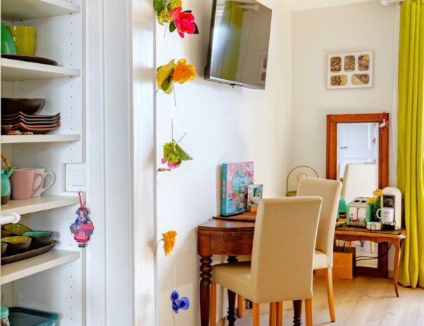 Coin Repas - Jardin des Cigognes